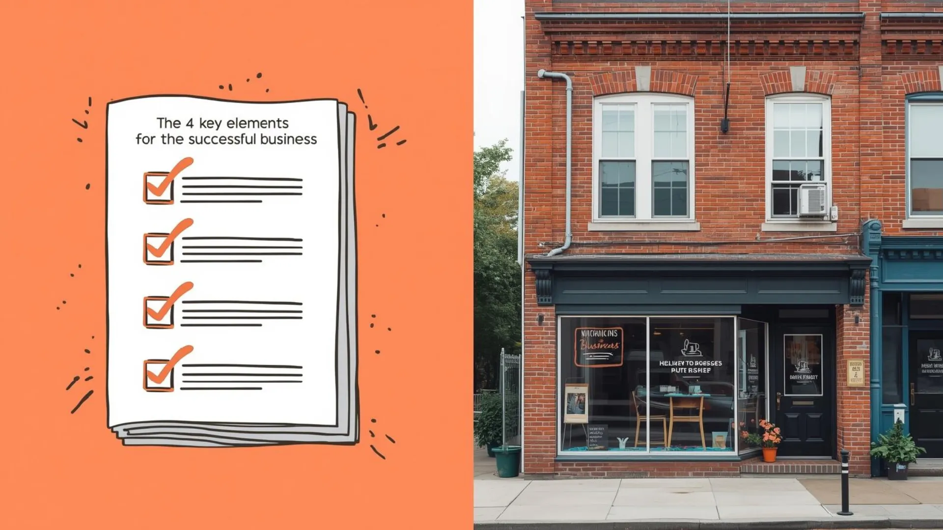 The 4 key elements for a successful business