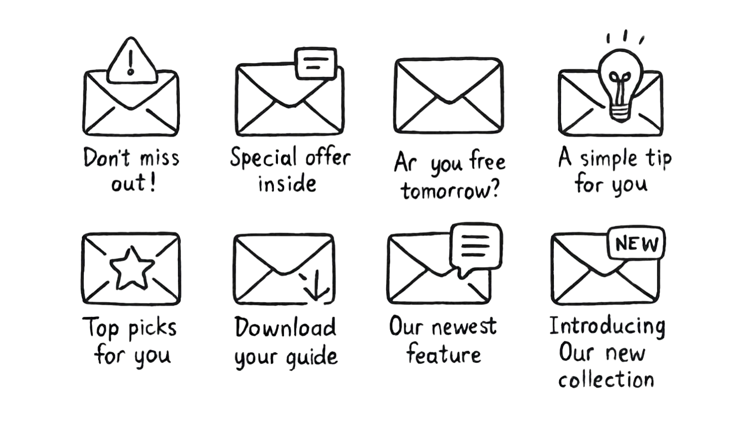 Title image: Email subject lines that actually get opened (with examples)